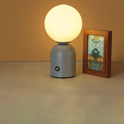 Minimalistyczna Lampa Stołowa LED – Do Wtyczki, 2W z Akrylowym Abażurem