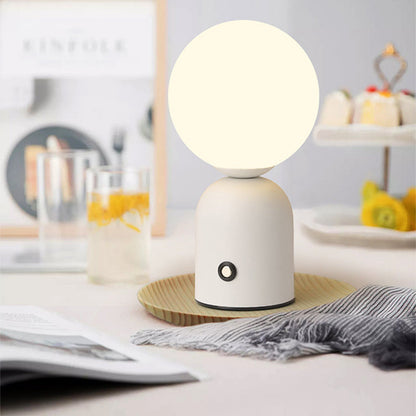 Minimalistyczna Lampa Stołowa LED – Do Wtyczki, 2W z Akrylowym Abażurem