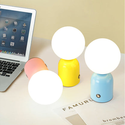Minimalistyczna Lampa Stołowa LED – Do Wtyczki, 2W z Akrylowym Abażurem