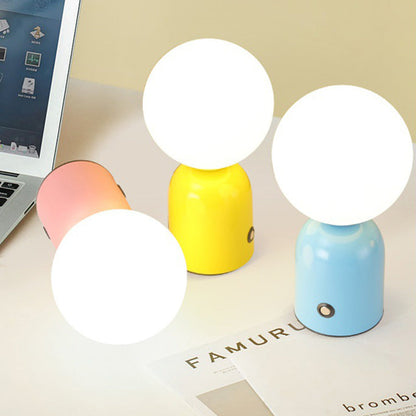 Minimalistyczna Lampa Stołowa LED – Do Wtyczki, 2W z Akrylowym Abażurem