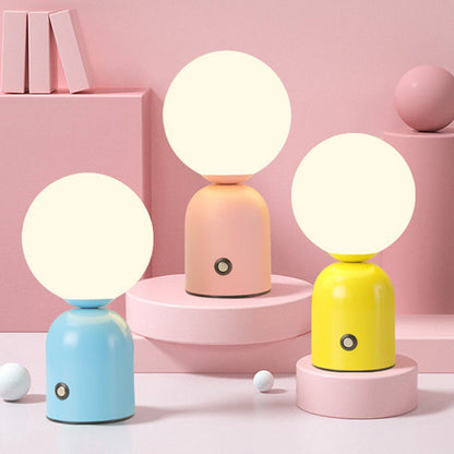 Minimalistyczna Lampa Stołowa LED – Do Wtyczki, 2W z Akrylowym Abażurem