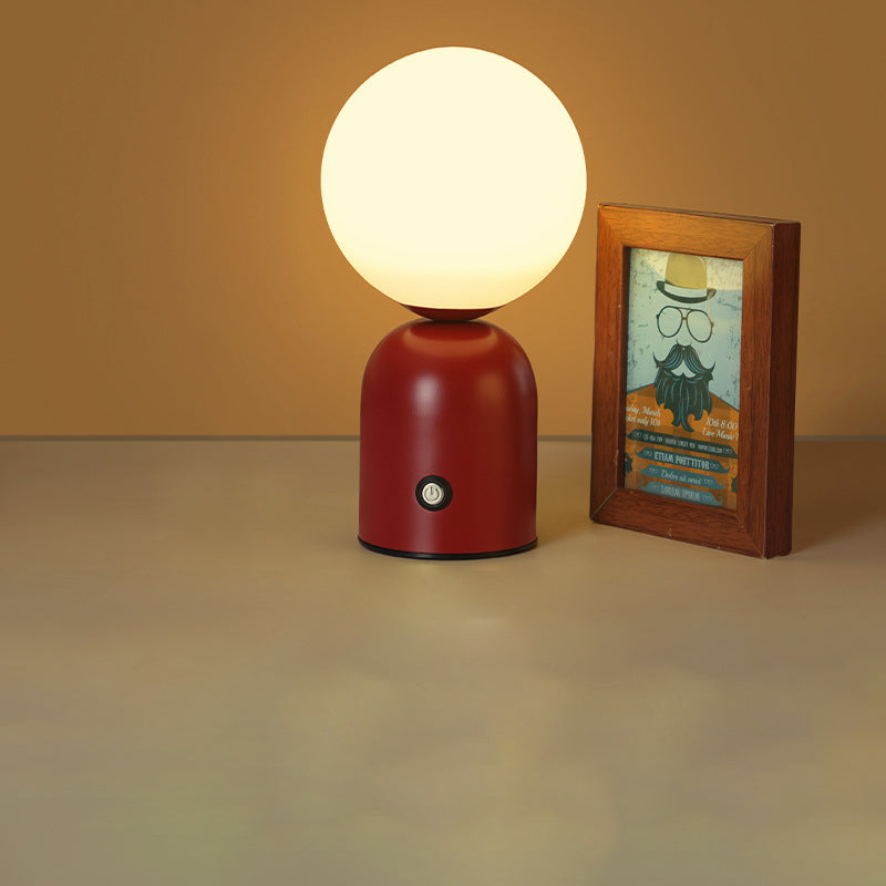 Minimalistyczna Lampa Stołowa LED – Do Wtyczki, 2W z Akrylowym Abażurem