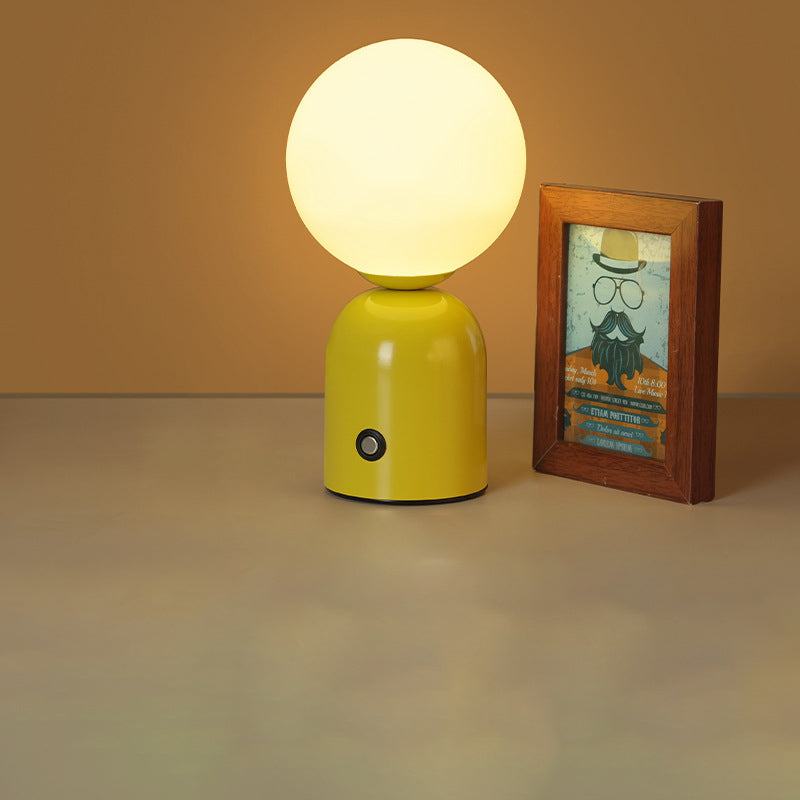 Minimalistyczna Lampa Stołowa LED – Do Wtyczki, 2W z Akrylowym Abażurem