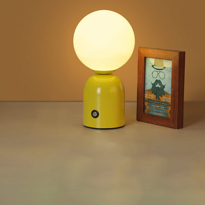 Minimalistyczna Lampa Stołowa LED – Do Wtyczki, 2W z Akrylowym Abażurem