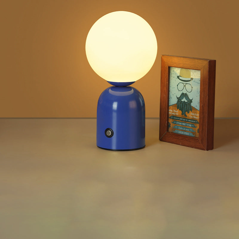 Minimalistyczna Lampa Stołowa LED – Do Wtyczki, 2W z Akrylowym Abażurem