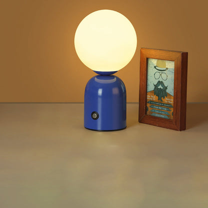 Minimalistyczna Lampa Stołowa LED – Do Wtyczki, 2W z Akrylowym Abażurem