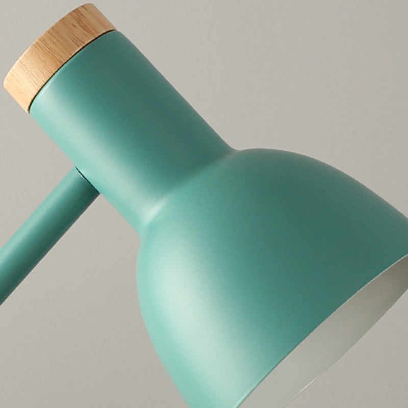 Nordic Iron & Solid Wood Table Lamp – Elegant Accent in Many Colors