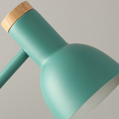 Nordic Iron & Solid Wood Table Lamp – Elegant Accent in Many Colors