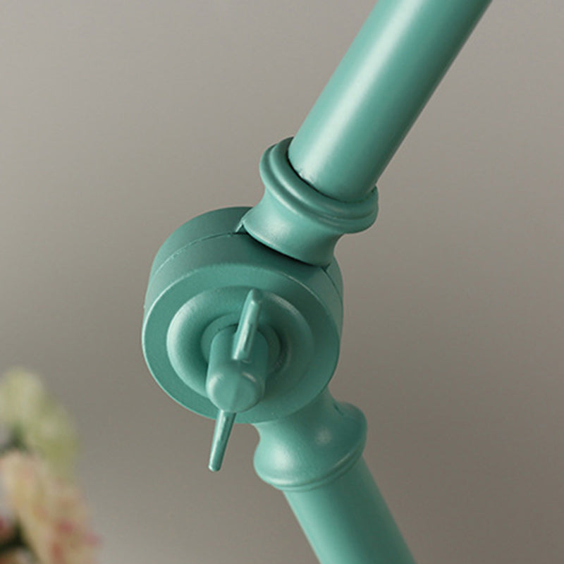 Nordic Iron & Solid Wood Table Lamp – Elegant Accent in Many Colors