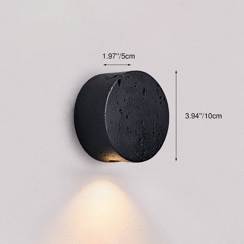 Minimalistyczna lampa ścienna z trawertynu – 1-światło – G4