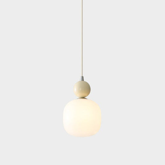 Scandinavian Pendant Lamp with Glass Shade – Multicolor with G9 Socket