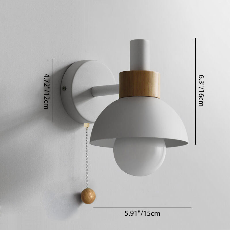 Modern Colorful Scandinavian Style Wall Lamp