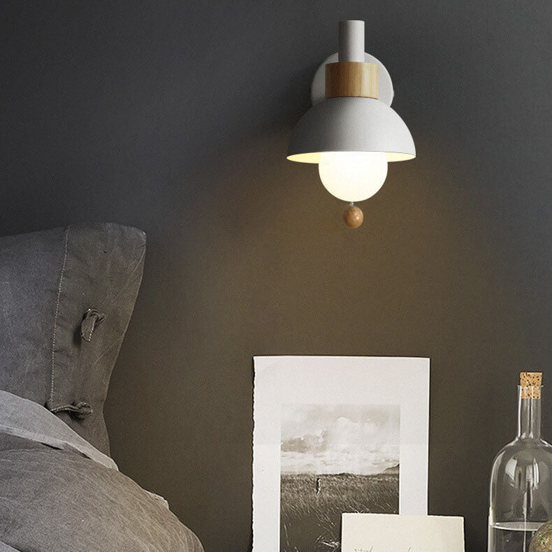 Modern Colorful Scandinavian Style Wall Lamp