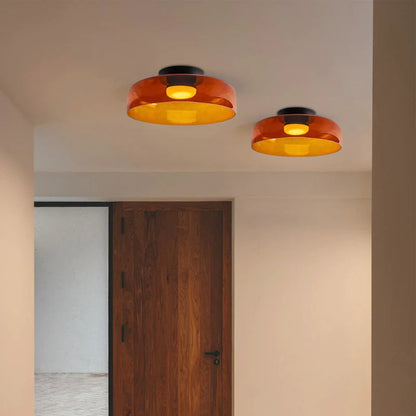 Nowoczesna, designerska lampa sufitowa ze szkła – stylowy akcent do każdego wnętrza