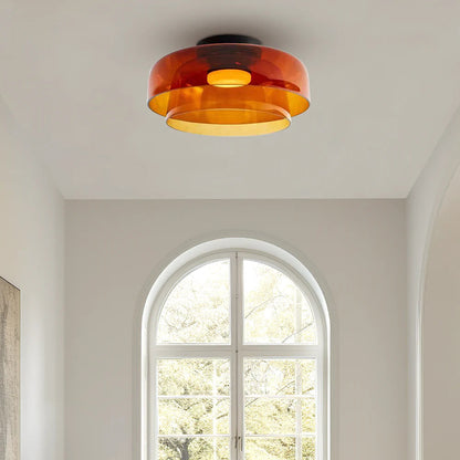 Nowoczesna, designerska lampa sufitowa ze szkła – stylowy akcent do każdego wnętrza