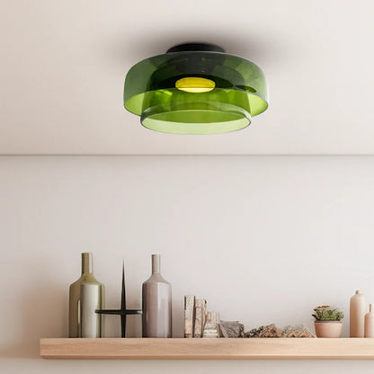 Nowoczesna, designerska lampa sufitowa ze szkła – stylowy akcent do każdego wnętrza