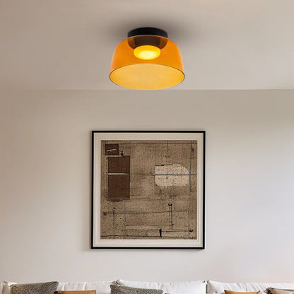 Nowoczesna, designerska lampa sufitowa ze szkła – stylowy akcent do każdego wnętrza