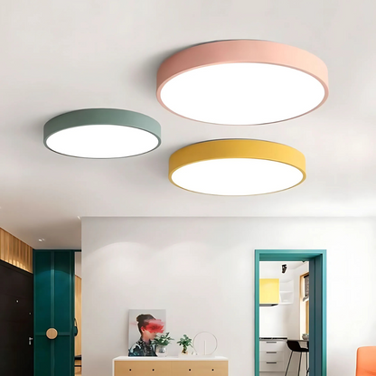 Lampa Sufitowa LED w Skandynawskim Stylu z Drewna i Akrylu