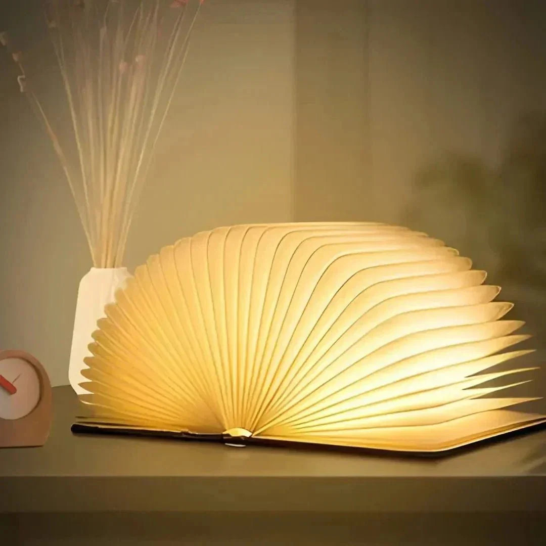Booky – Elegant LED Table Lamp with Built-in Battery, Shaped Like a Book
