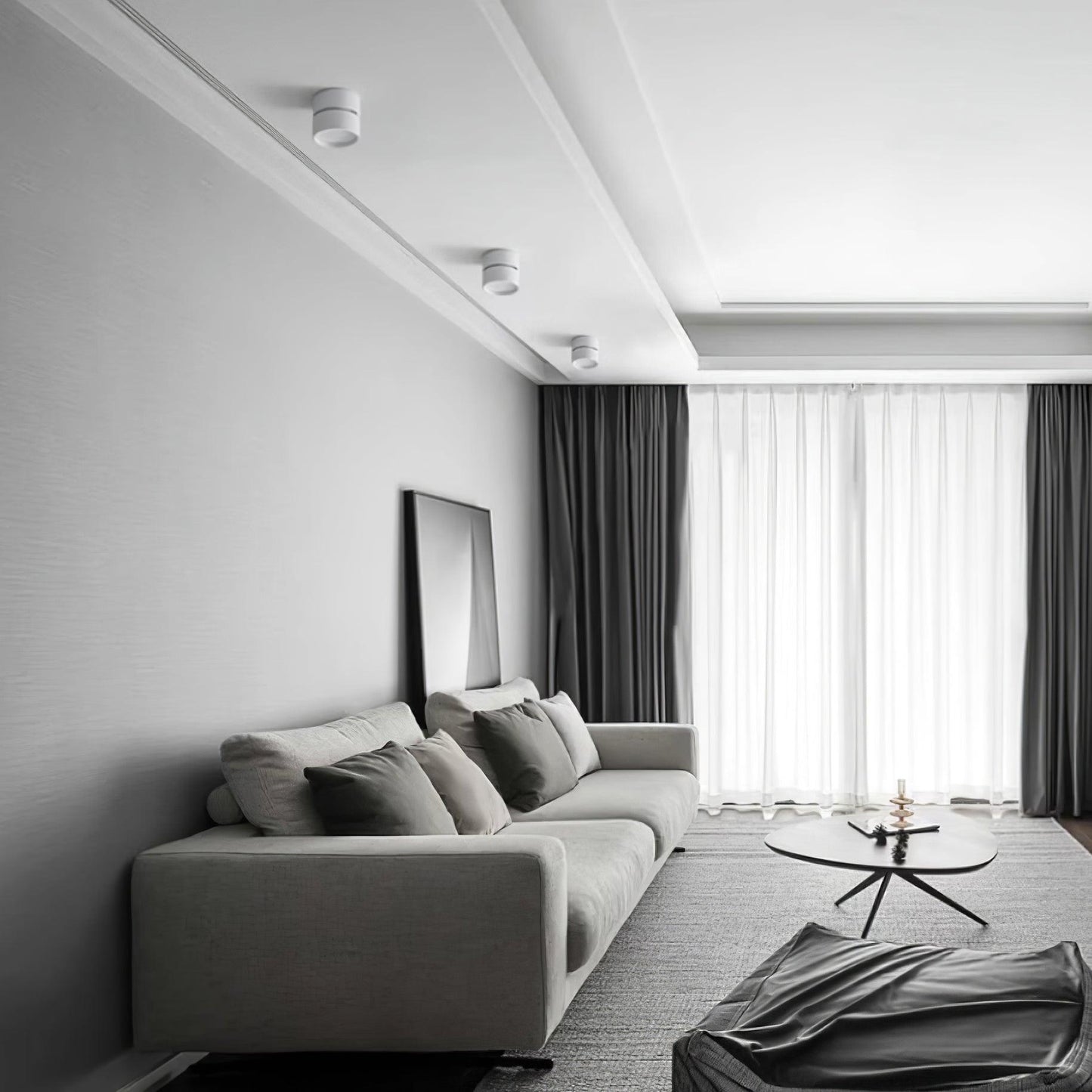 Adjustable LED Spotlight - Modern Scandinavian Minimalist Design