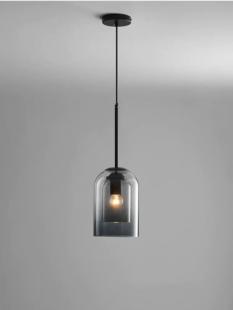Nöro – Stylowa Skandynawska Szklana Lampa Wisząca do Kuchni i Salonu