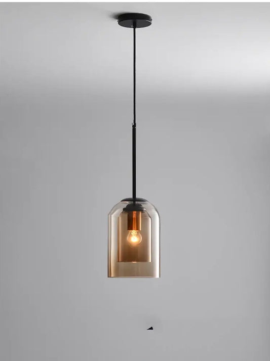 Nöro – Stylowa Skandynawska Szklana Lampa Wisząca do Kuchni i Salonu