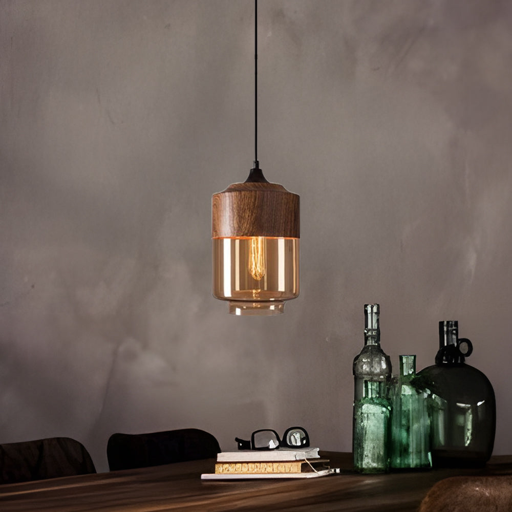 Drewniana Lampa Wisząca – Naturalna, Elegancka i Stylowa