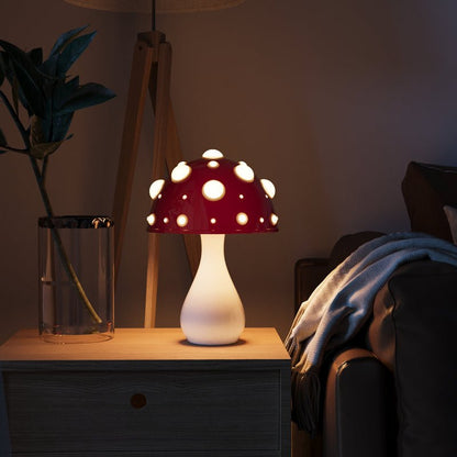 Nastrojowa Lampa Stołowa w Kształcie Grzyba