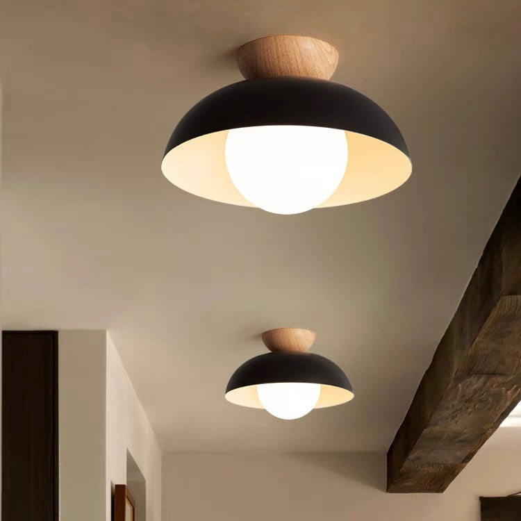 Nowoczesna minimalistyczna lampa sufitowa półwpuszczana