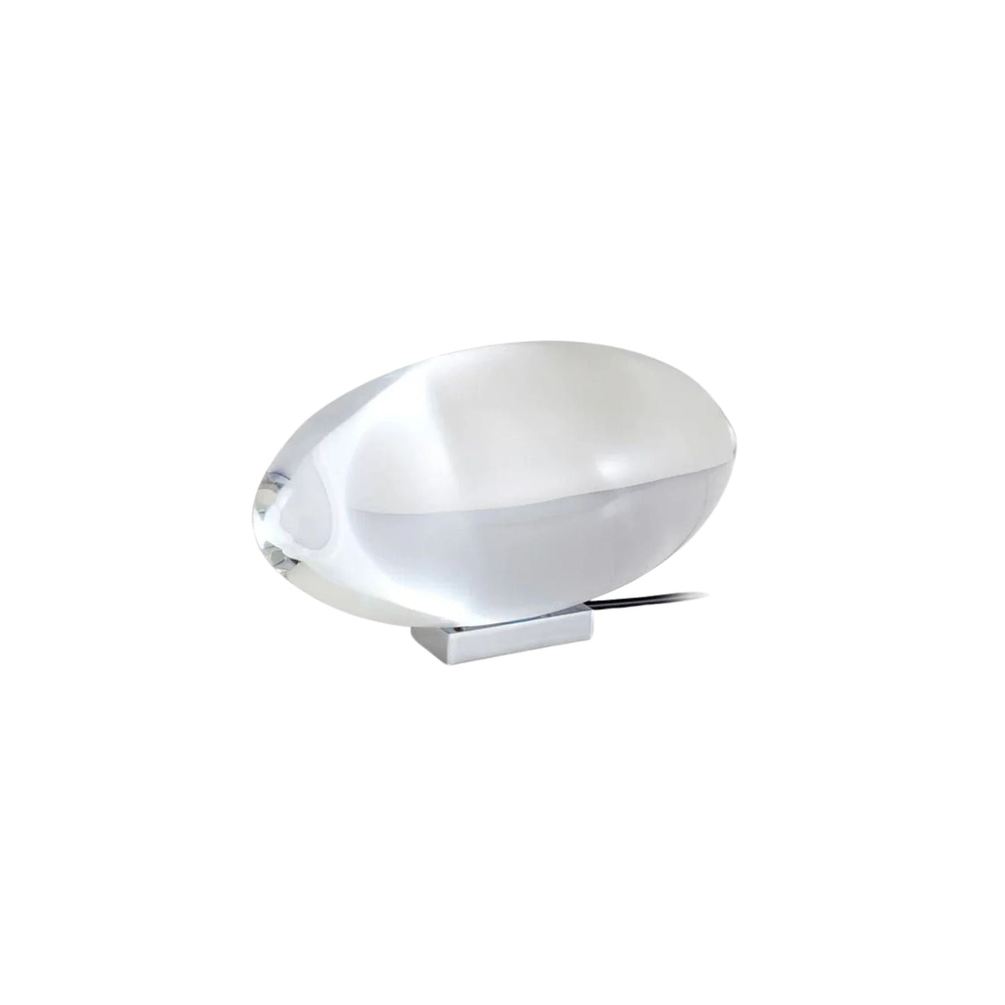 Elegancka lampa stołowa z kryształową soczewką – nastrojowy klimat światła i różnorodne tryby LED