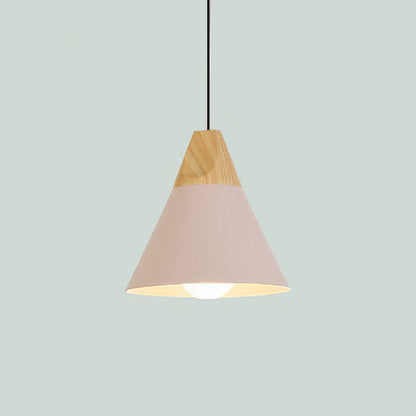 Ovia – Skandynawska Lampa Wisząca z Drewna i Aluminium, minimalistyczny design