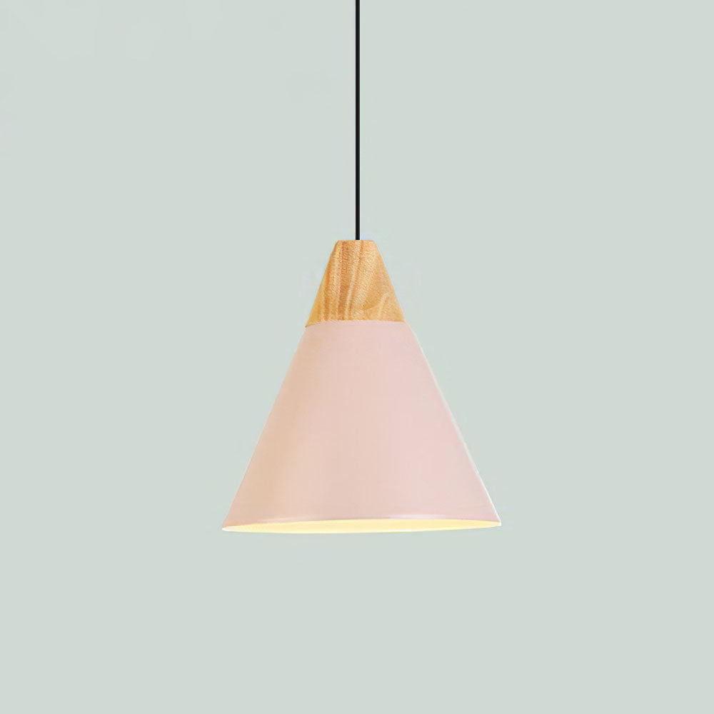 Ovia – Skandynawska Lampa Wisząca z Drewna i Aluminium, minimalistyczny design