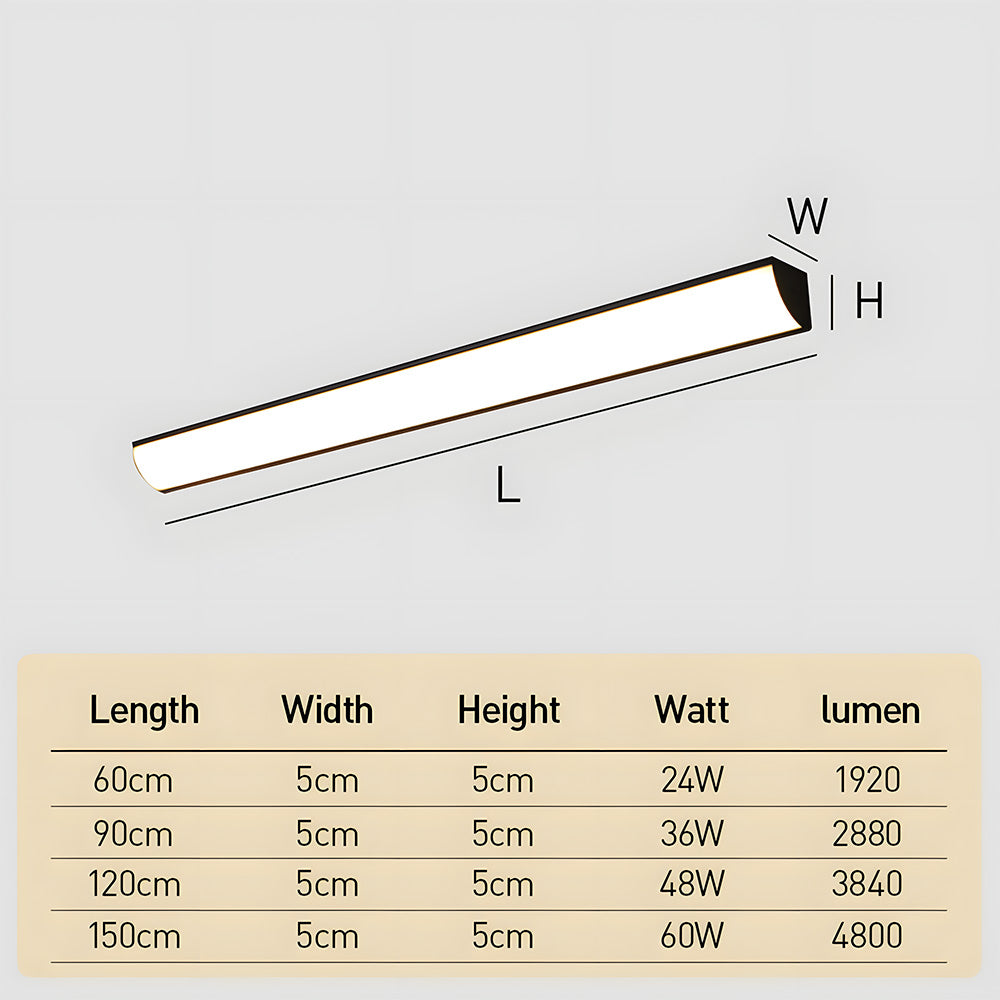 Stylish Outdoor LED Wall Lamp – Slim Design, IP65