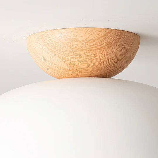 Nowoczesna minimalistyczna lampa sufitowa półwpuszczana