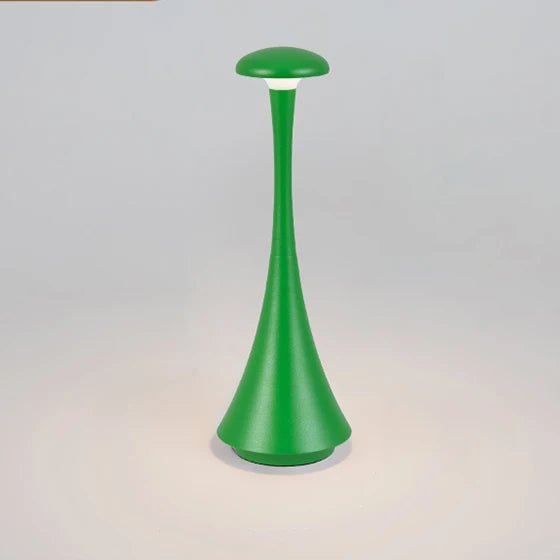 Minimalistyczna, bezprzewodowa lampa stołowa LED w stylu skandynawskim