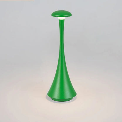 Minimalistyczna, bezprzewodowa lampa stołowa LED w stylu skandynawskim