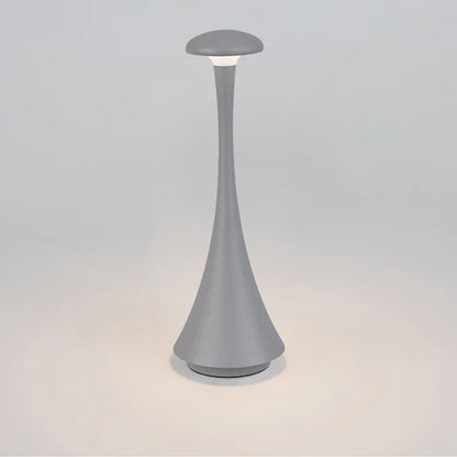 Minimalistyczna, bezprzewodowa lampa stołowa LED w stylu skandynawskim