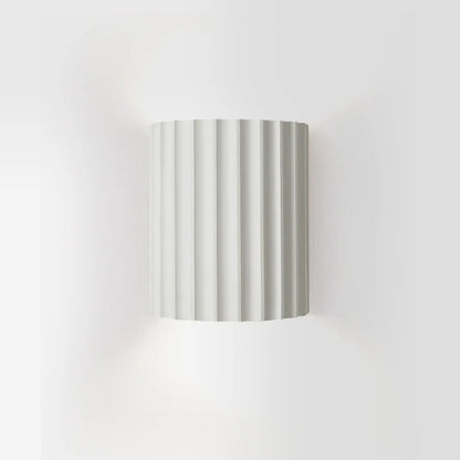 Japandi Resin Wall Lamp with LED Lighting
