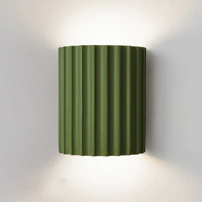 Japandi Resin Wall Lamp with LED Lighting