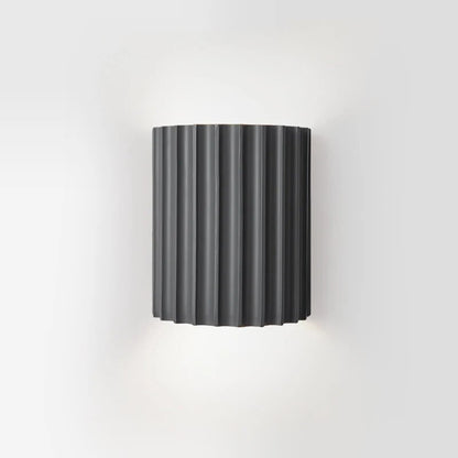 Japandi Resin Wall Lamp with LED Lighting
