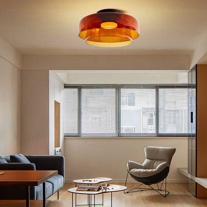 Nowoczesna, designerska lampa sufitowa ze szkła – stylowy akcent do każdego wnętrza