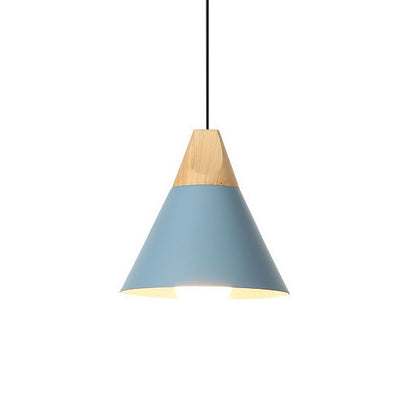 Ovia – Skandynawska Lampa Wisząca z Drewna i Aluminium, minimalistyczny design