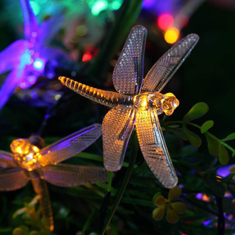 Colorful Solar String Lights – 20 to 200 LED, IP44 Waterproof
