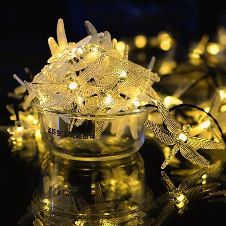 Colorful Solar String Lights – 20 to 200 LED, IP44 Waterproof