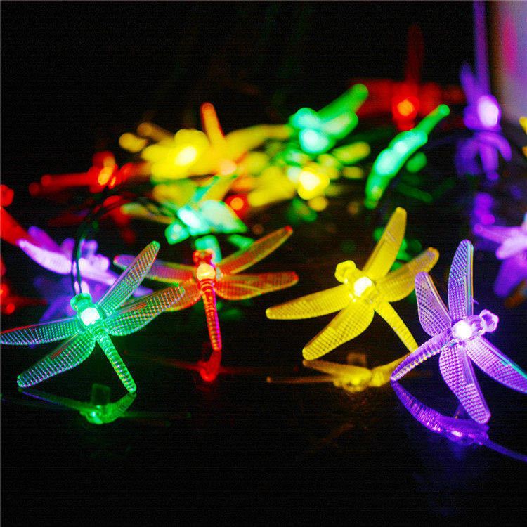 Colorful Solar String Lights – 20 to 200 LED, IP44 Waterproof