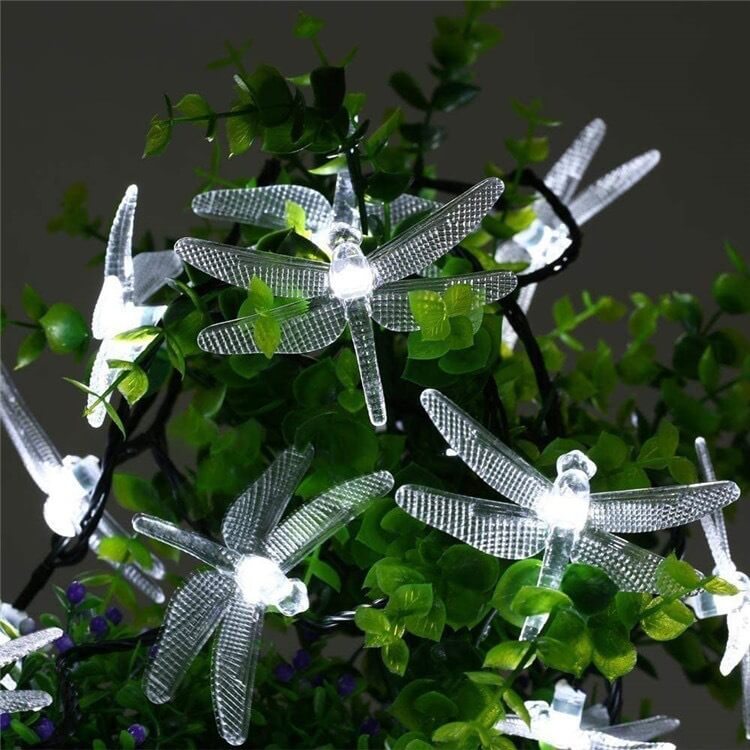 Colorful Solar String Lights – 20 to 200 LED, IP44 Waterproof
