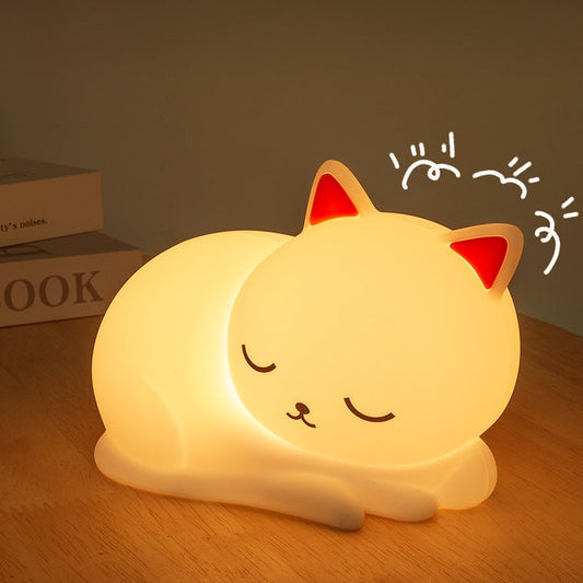 Jimmy – a cat-shaped silicone night light