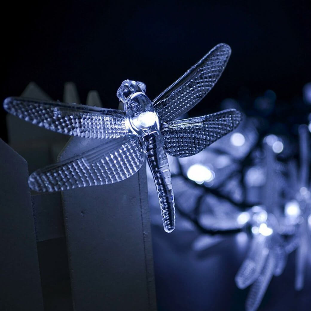 Colorful Solar String Lights – 20 to 200 LED, IP44 Waterproof