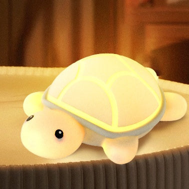 Shieldy - Adorable turtle-shaped LED night light with tap function
