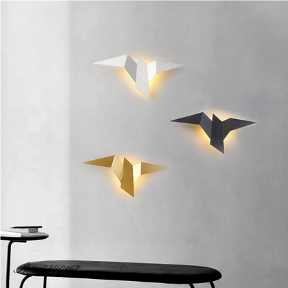 Lampa Ścienna Origami z Japońskim Designem